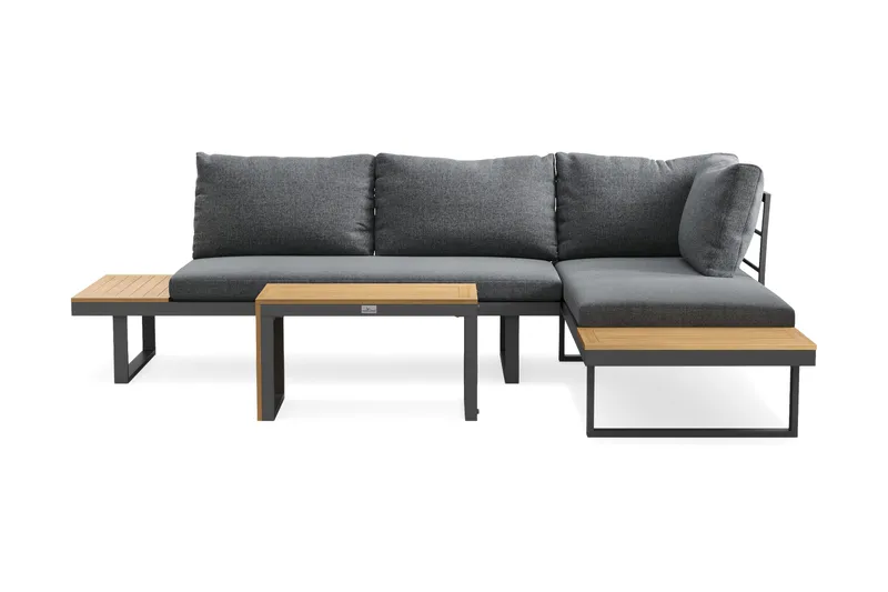 Sonia Sofagruppe 4-personers, Grå