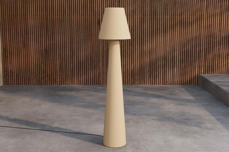 Stratford gulvlampe udendørs, Beige