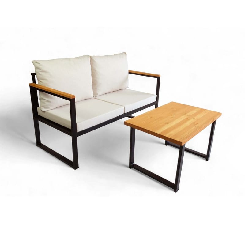 Sylros 2-personers Sofagruppe Udendørs, Beige