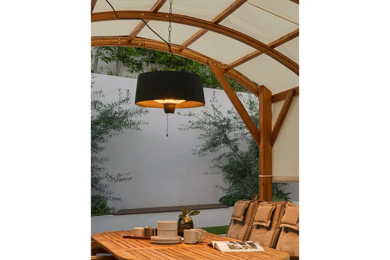 Terrassevarmer Ascea - Sort - Have - Udendørs miljø - Altan & terrasse - Altanvarmer