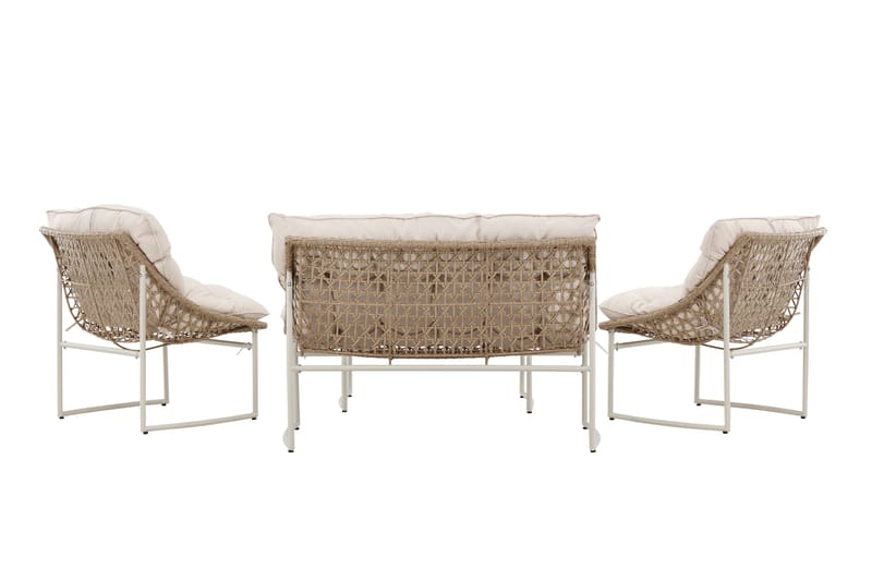Tina Sofagruppe Udendørs 4-personers - Beige - Have - Udendørs miljø - Altan & terrasse - Altanmøbler