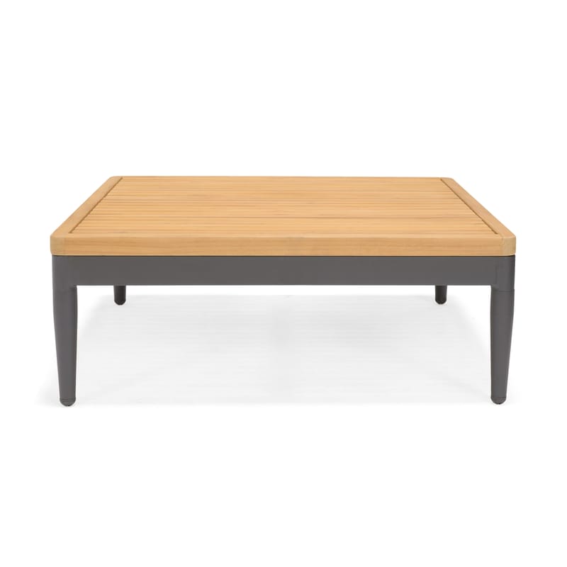 TOPAZ Loungegruppe 4-personers sofa + sofabord 73 cm - Grå - Have - Udendørs miljø - Altan & terrasse - Altanmøbler