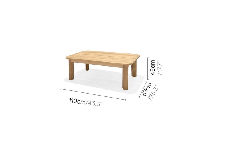 Udendørs møbelgruppe Lifestyle Garden Bahamas 2 x 3-personers & sofabord 110 - Have - Udendørs miljø - Altan & terrasse - Altanmøbler