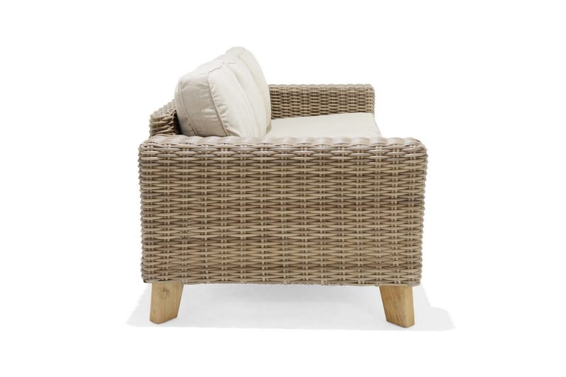 Udendørs møbelgruppe Lifestyle Garden Bahamas 2 x 3-personers & sofabord 110 - Have - Udendørs miljø - Altan & terrasse - Altanmøbler