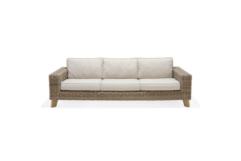 Udendørs møbelgruppe Lifestyle Garden Bahamas 2 x 3-personers & sofabord 110 - Have - Udendørs miljø - Altan & terrasse - Altanmøbler
