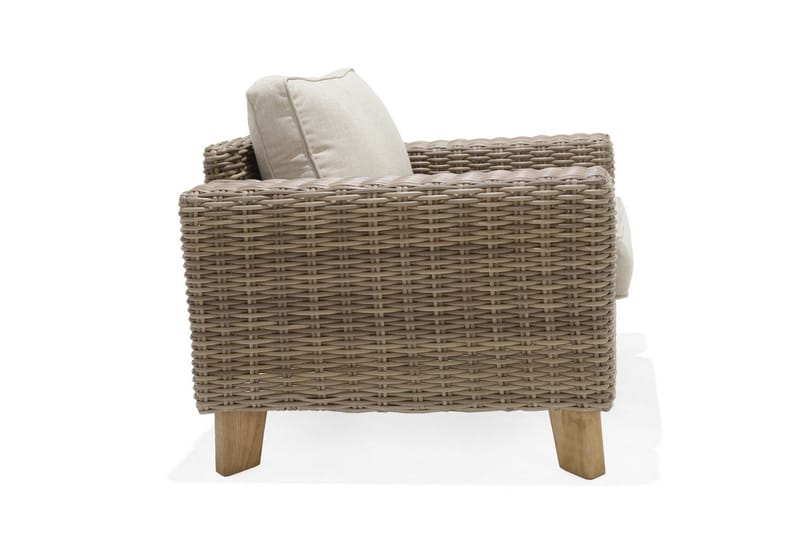 Udendørs møbelgruppe Lifestyle Garden Bahamas 2 x lænestol & 3-personers & sofabord 140 - Have - Udendørs miljø - Altan & terrasse - Altanmøbler