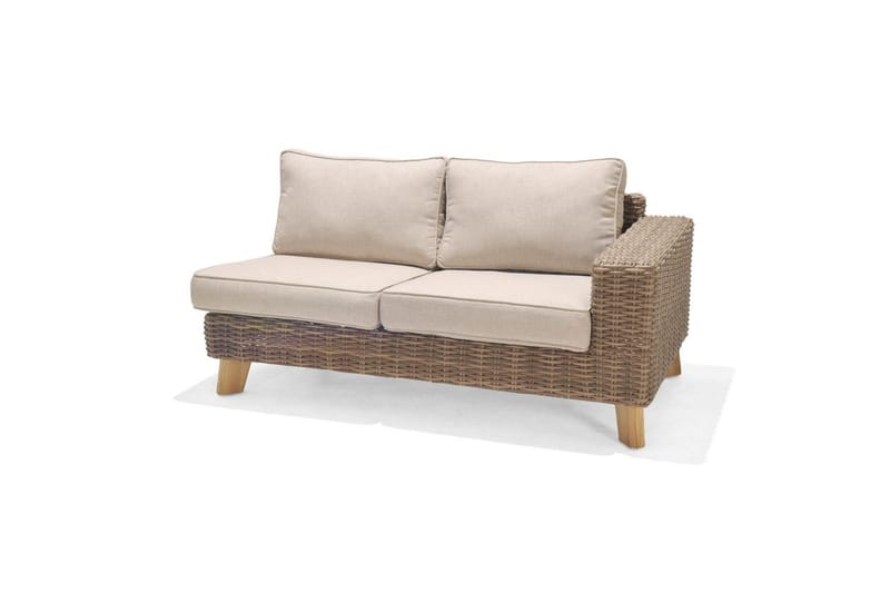 Udendørs møbelgruppe Lifestyle Garden Bahamas 2-personers & chaiselong højre sofabord 110 - Have - Udendørs miljø - Altan & terrasse - Altanmøbler