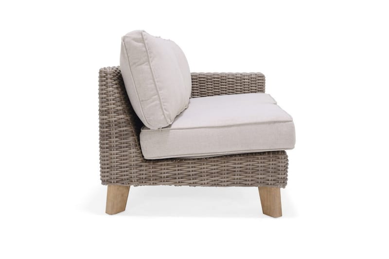 Udendørs møbelgruppe Lifestyle Garden Bahamas 2-personers & chaiselong højre sofabord 110 - Have - Udendørs miljø - Altan & terrasse - Altanmøbler