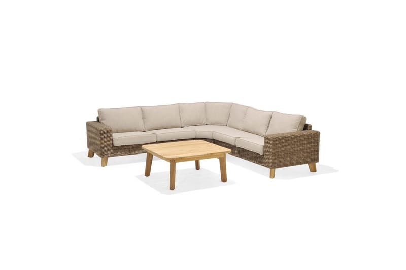Udendørs møbelgruppe Lifestyle Garden Bahamas 2-personers venstre&højre & hjørnestol & sofabord 100 - Have - Udendørs miljø - Altan & terrasse - Altanmøbler