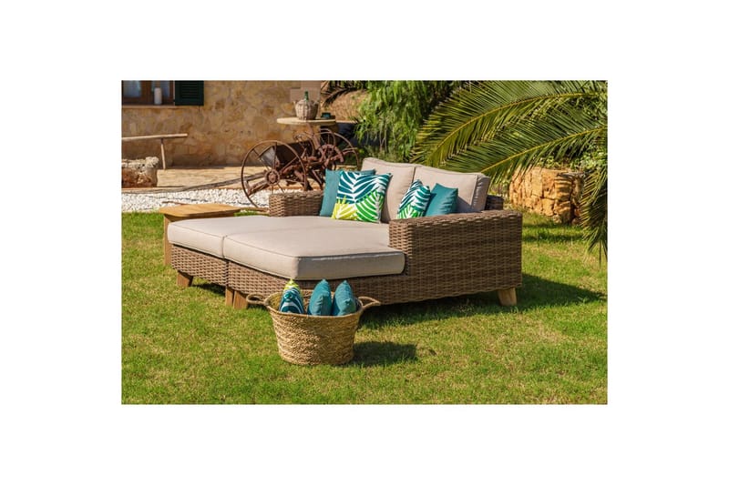 Udendørs møbelgruppe Lifestyle Garden Bahamas chaiselong venstre&højre - Have - Udendørs miljø - Altan & terrasse - Altanmøbler