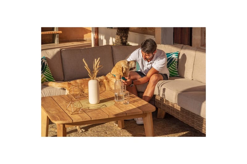 Udendørs møbelgruppe Lifestyle Garden Barbados 2-personers venstre&højre & hjørnestol & sofabord 100 - Have - Udendørs miljø - Altan & terrasse - Altanmøbler