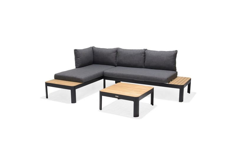 Udendørs møbelgruppe Lifestyle Garden Portals 2x 2-personers modulsofa & sofabord, undefined
