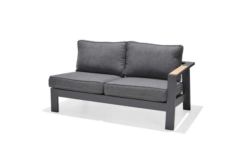 Udendørs møbelgruppe Lifestyle Garden PALAU 2-sæders højre & venstre + 2x hjørnesofa stol + 2x sidestol + sofabord 100 cm - Have - Udendørs miljø - Altan & terrasse - Altanmøbler