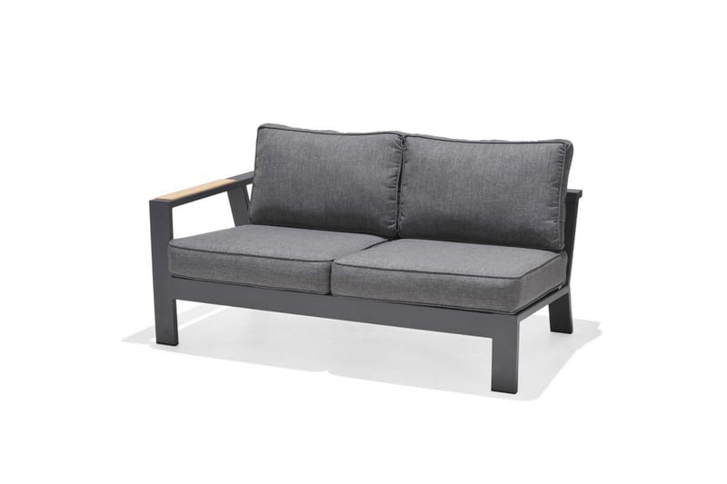 Udendørs møbelgruppe Lifestyle Garden PALAU 2-sæders højre & venstre + 2x hjørnesofa stol + 2x sidestol + sofabord 100 cm - Have - Udendørs miljø - Altan & terrasse - Altanmøbler
