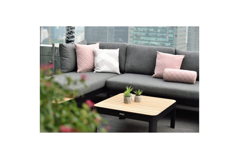 Udendørs møbelgruppe Lifestyle Garden Portals 2-sæde & 3-sæde modulsofa & sofabord - Have - Udendørs miljø - Altan & terrasse - Altanmøbler
