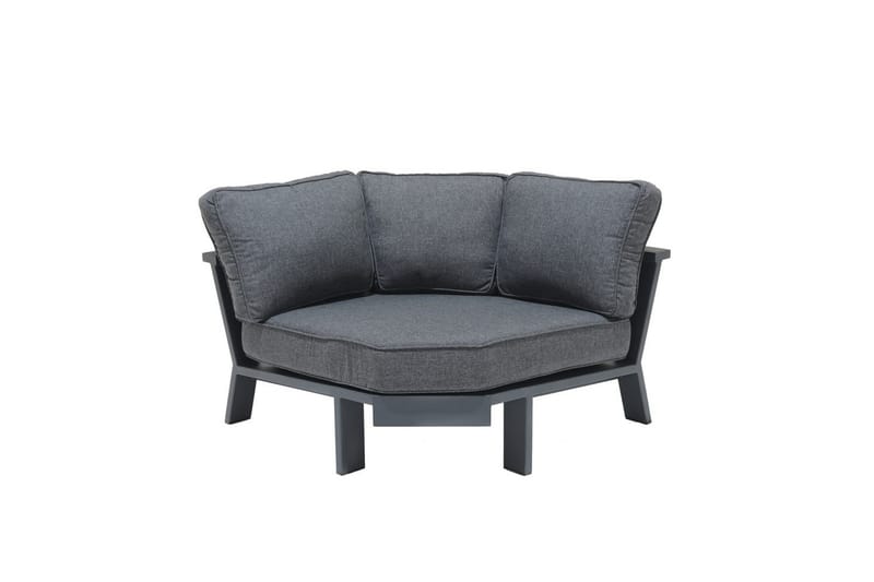 Udendørs møbelgruppe Lifestyle Garden PALAU 2-sæders højre & venstre + hjørnesofa stol + sidestol + sofabord 140 cm - Have - Udendørs miljø - Altan & terrasse - Altanmøbler