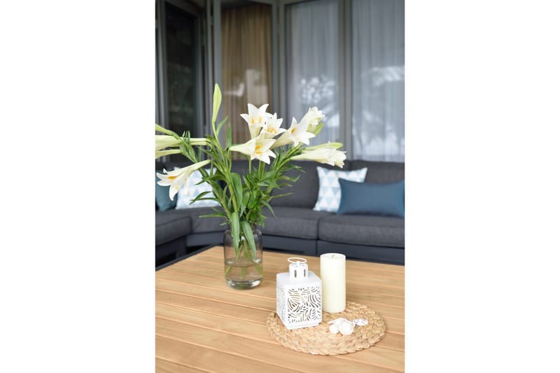 Udendørs møbelgruppe Lifestyle Garden PALAU 2-sæders højre & venstre + hjørnesofa stol + sidestol + sofabord 140 cm - Have - Udendørs miljø - Altan & terrasse - Altanmøbler