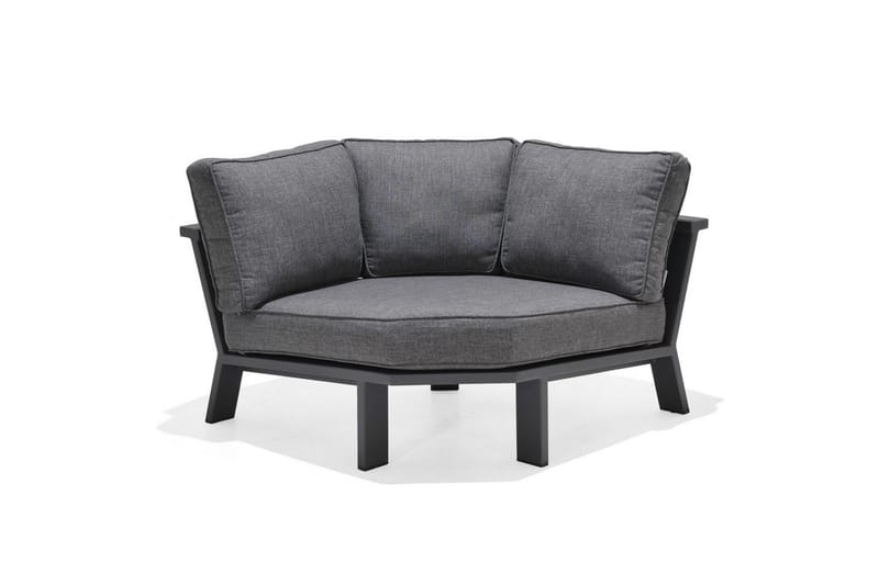 Udendørs møbelgruppe Lifestyle Garden PALAU 2-sæders højre & venstre + 2x hjørnesofa stol + 2x sidestol + sofabord 100 cm - Have - Udendørs miljø - Altan & terrasse - Altanmøbler