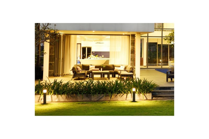Udendørs møbelgruppe Lifestyle Garden PALAU 2-sæders højre & venstre + 2x hjørnesofa stol + 2x sidestol + sofabord 100 cm - Have - Udendørs miljø - Altan & terrasse - Altanmøbler