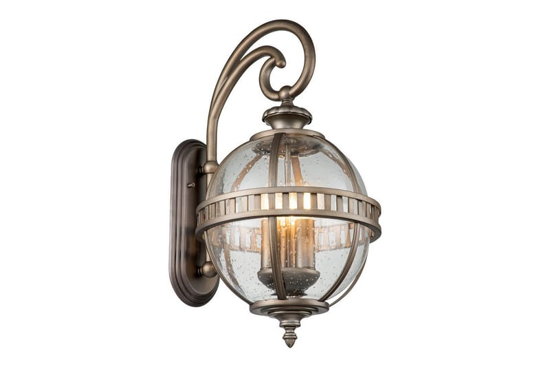 Udendørs væglampe Kichler Halleron 305x578x375 mm, Poleret Bronze - 305x578x375 mm, Poleret Bronze - Have - Udendørs miljø - Altan & terrasse - Altanbelysning