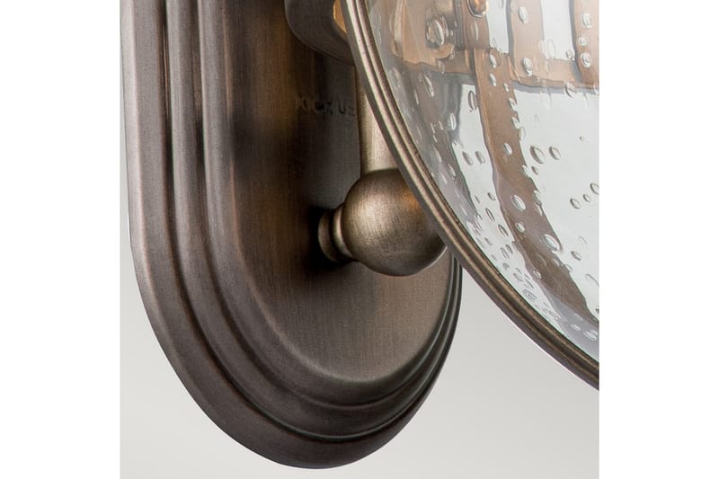 Udendørs væglampe Kichler Halleron 305x578x375 mm, Poleret Bronze - 305x578x375 mm, Poleret Bronze - Have - Udendørs miljø - Altan & terrasse - Altanbelysning