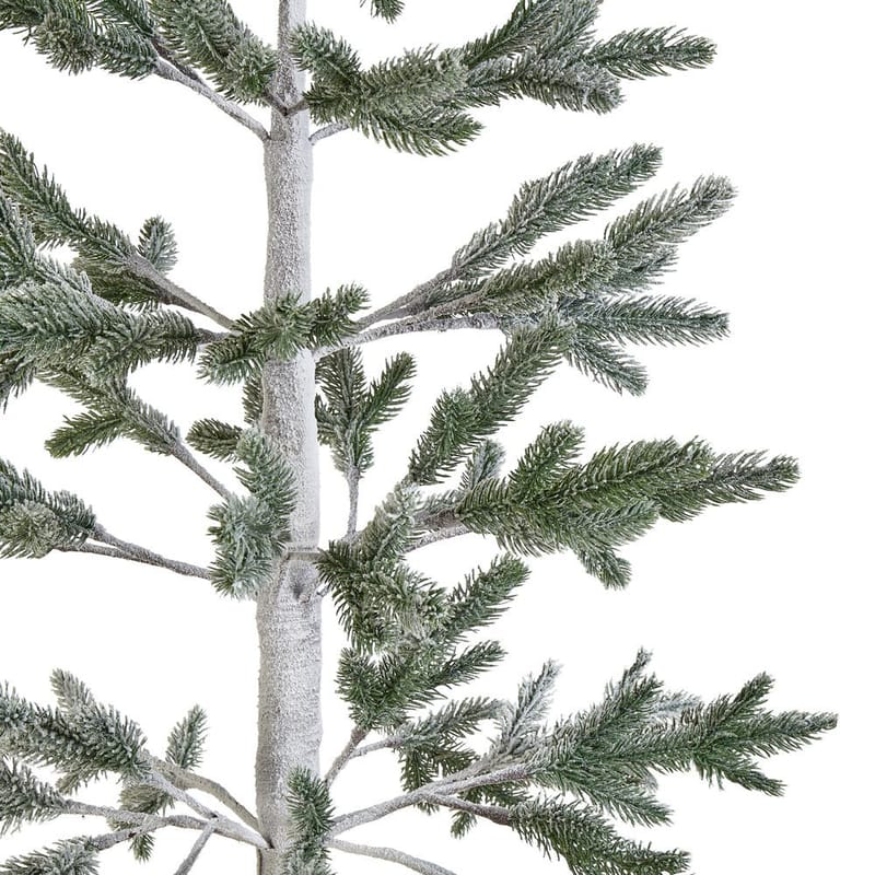 Udendørsdekoration Albioni - Hvid, Grøn/57x57x180 cm - Belysning - Julebelysning - Julelys udendørs