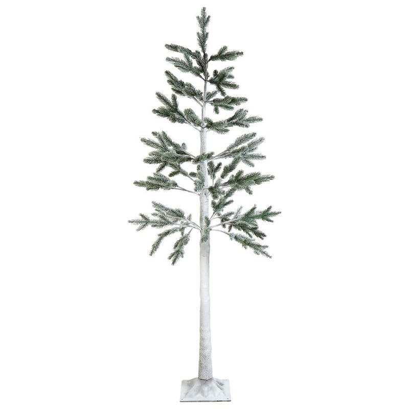 Udendørsdekoration Albioni - Hvid, Grøn/57x57x180 cm - Belysning - Julebelysning - Julelys udendørs