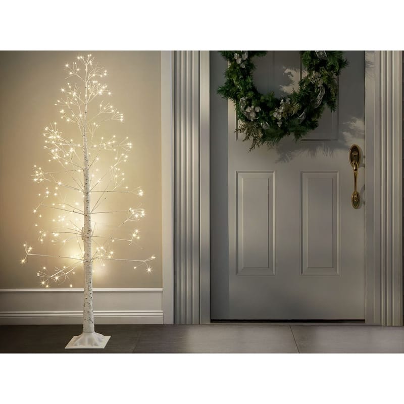 Udendørsdekoration Albioni - Hvid/45x45x180 cm - Have - Udendørs miljø - Altan & terrasse - Altanbelysning