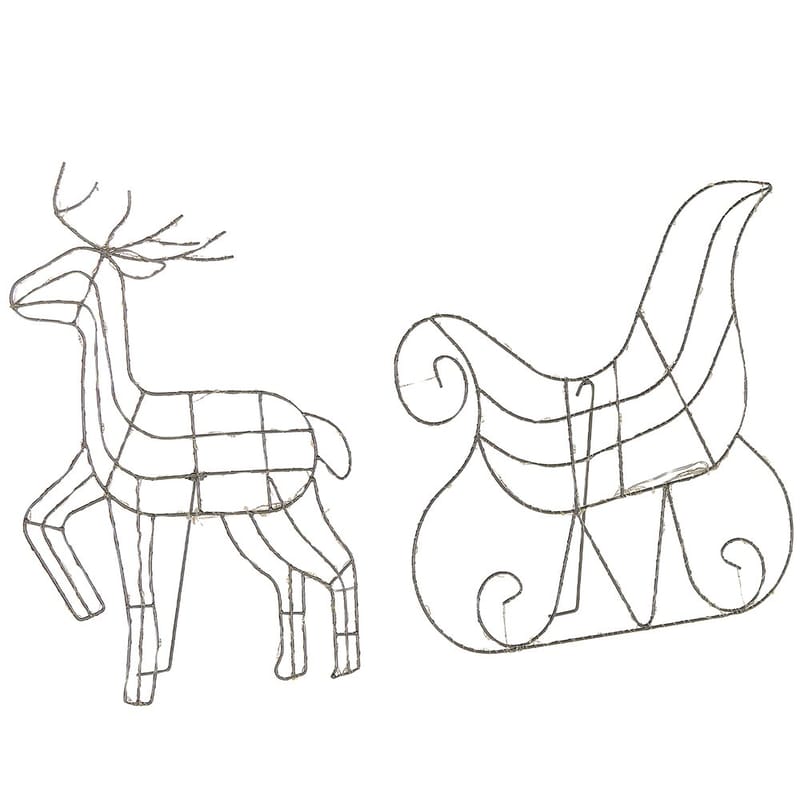 Udendørsdekoration Saija - Belysning - Julebelysning - Julelys udendørs