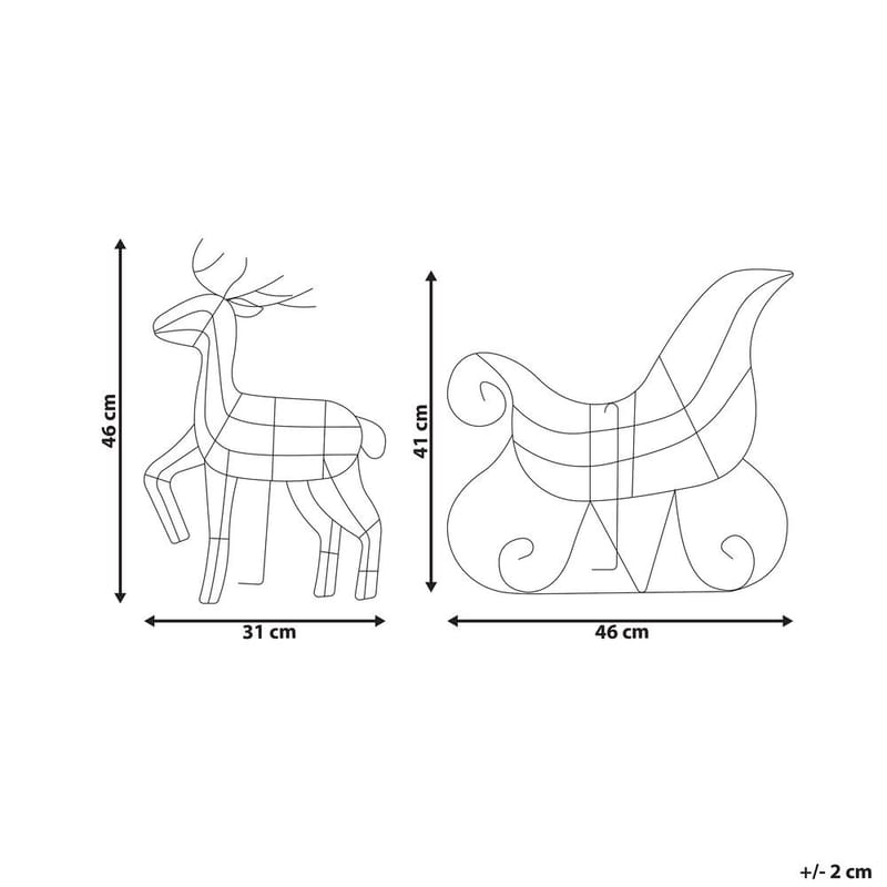 Udendørsdekoration Saija - Belysning - Julebelysning - Julelys udendørs