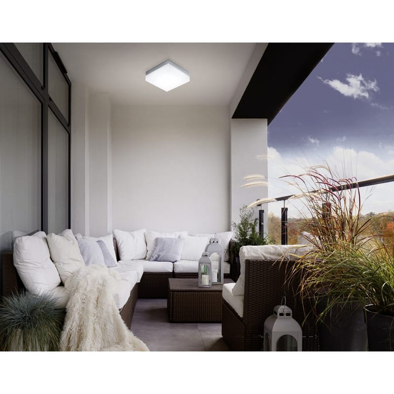 Udvendig væg-/loftlampe Sonella - Hvid - Have - Udendørs miljø - Altan & terrasse - Altanbelysning