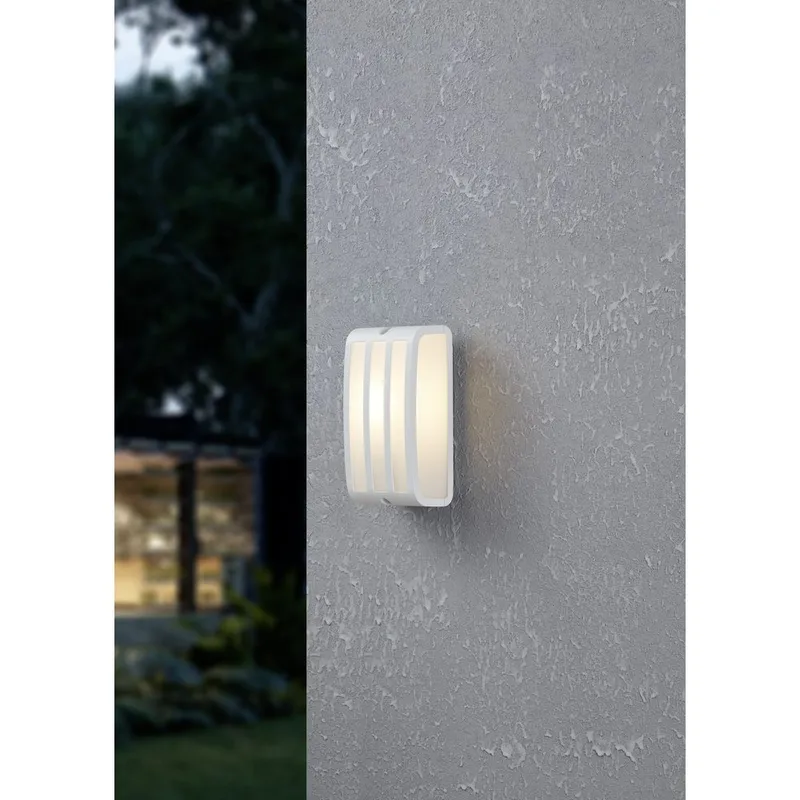 Udvendig væglampe Camarda Hvid - 11 cm - Have - Udendørs miljø - Entré - Entrébelysning