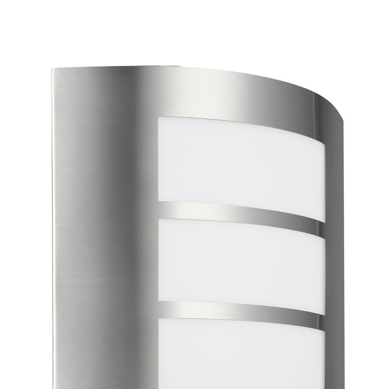 Udvendig væglampe City med sensor - Rustfrit Stål - Have - Udendørs miljø - Entré - Entrébelysning