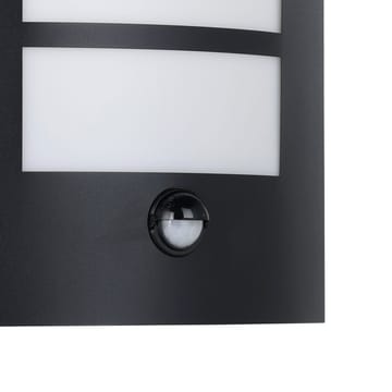 Udvendig væglampe City med sensor - Sort - Have - Udendørs miljø - Entré - Entrébelysning