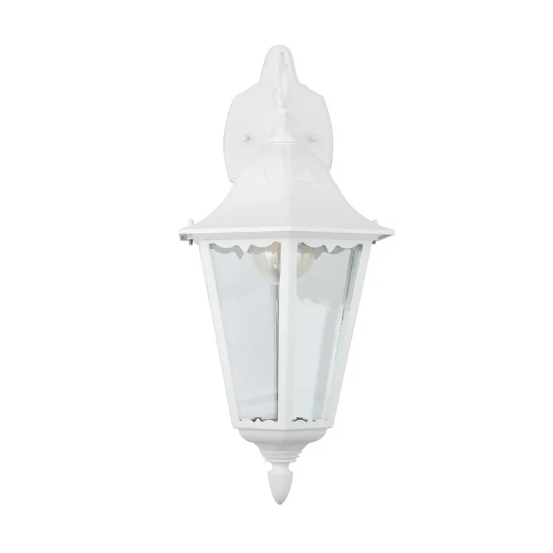 Udvendig væglampe Navedo Nedadrettet - Hvid - Have - Udendørs miljø - Entré - Entrébelysning