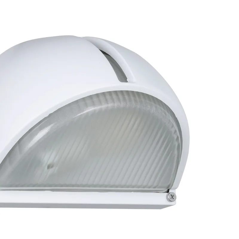 Udvendig væglampe Onja - Hvid - Have - Udendørs miljø - Entré - Entrébelysning