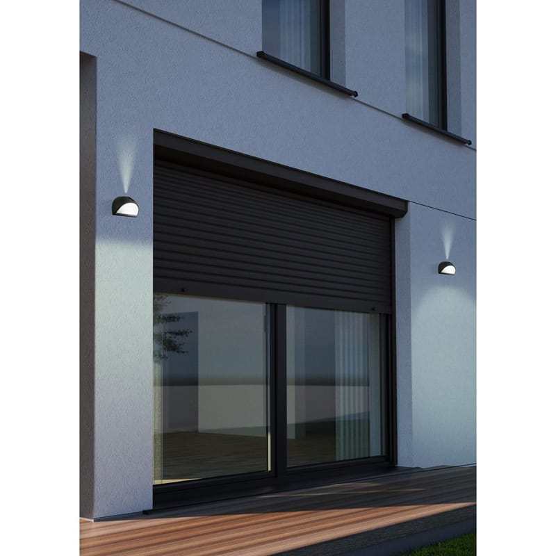 Udvendig væglampe Onja - Sort - Have - Udendørs miljø - Altan & terrasse - Altanbelysning