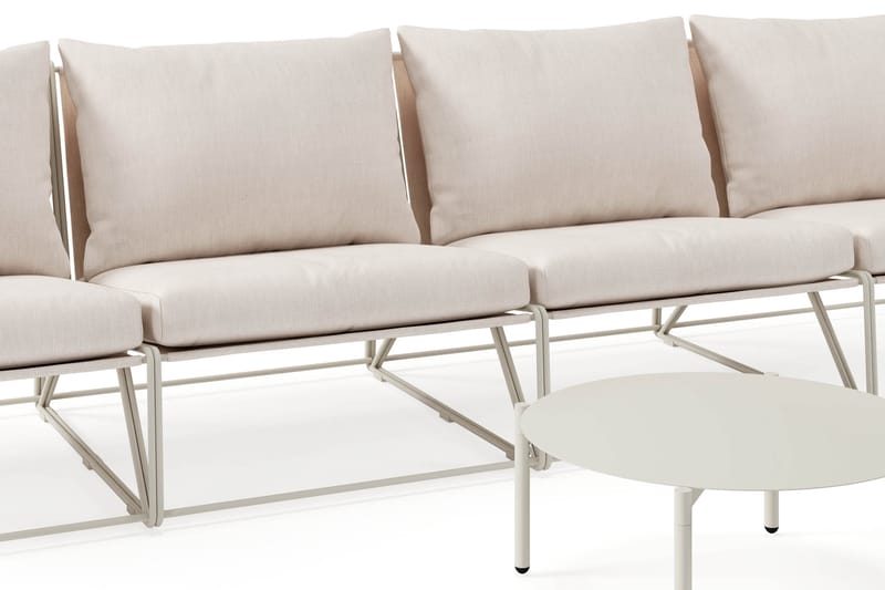 Usteryd Havesofa 4-personers med Usteryd Sofabord - Beige - Have - Udendørs miljø - Altan & terrasse - Altanmøbler