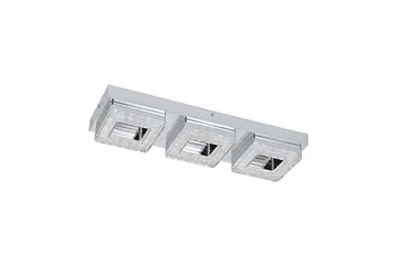 Væg-/Loftlampe Eglo Fradelo med 3 Lamper - Sølv - Have - Udendørs miljø - Altan & terrasse - Altanbelysning