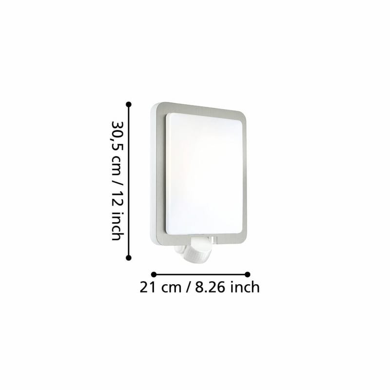 Væglampe Mussotto - 30,5 cm - Have - Udendørs miljø - Entré - Entrébelysning