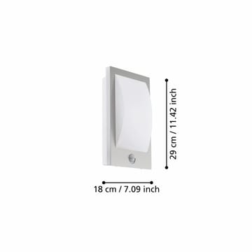 Væglampe Verres - 18 cm - Have - Udendørs miljø - Entré - Entrébelysning