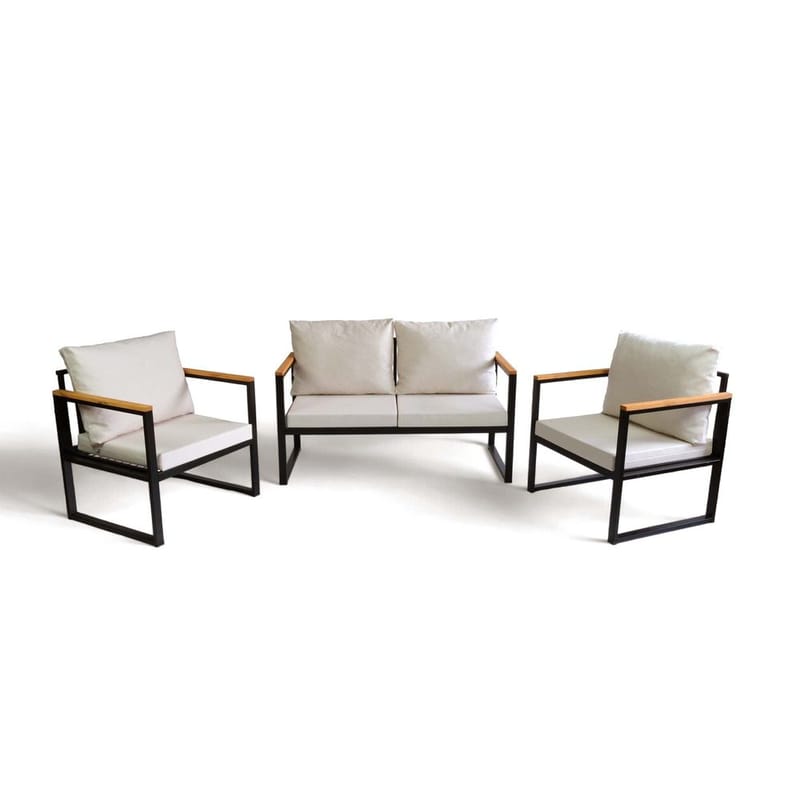 Zevric 4-personers Sofagruppe Udendørs, Beige