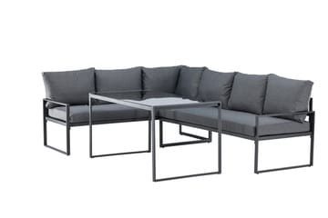 Zingaro Sofagruppe Udendørs 4-personers - Sort/Grå - Havemøbler - Loungemøbler - Sofagrupper udendørs