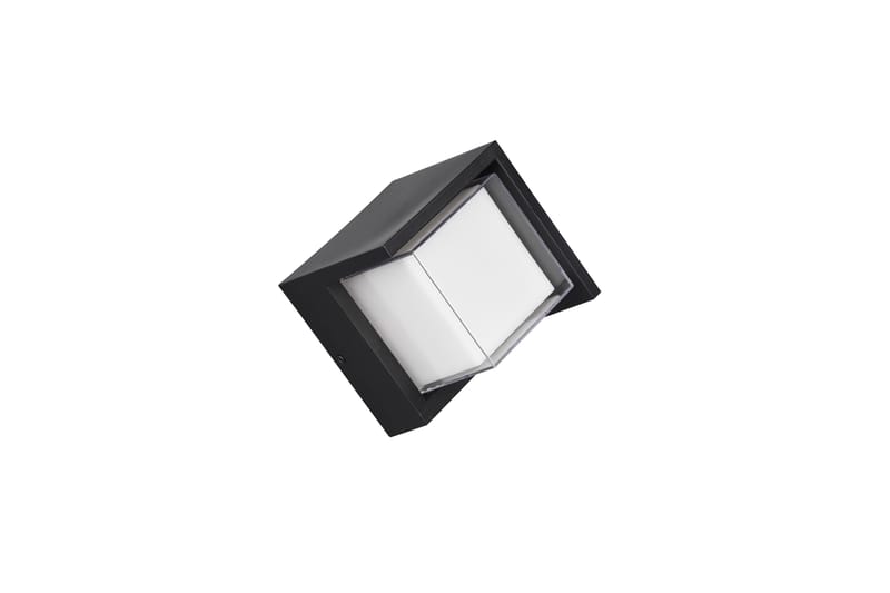 Puno LED-Væglampe Neliö Matsort - Have - Udendørs miljø - Entré - Entrébelysning