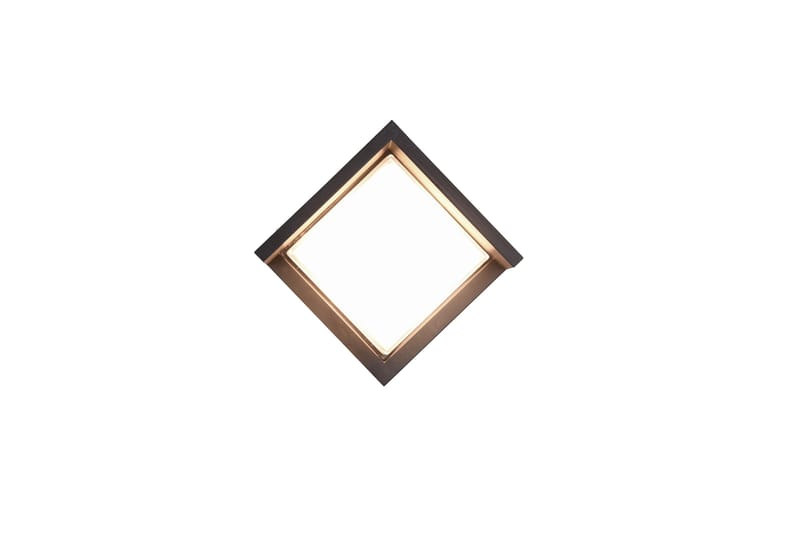 Puno LED-Væglampe Neliö Matsort - Have - Udendørs miljø - Entré - Entrébelysning