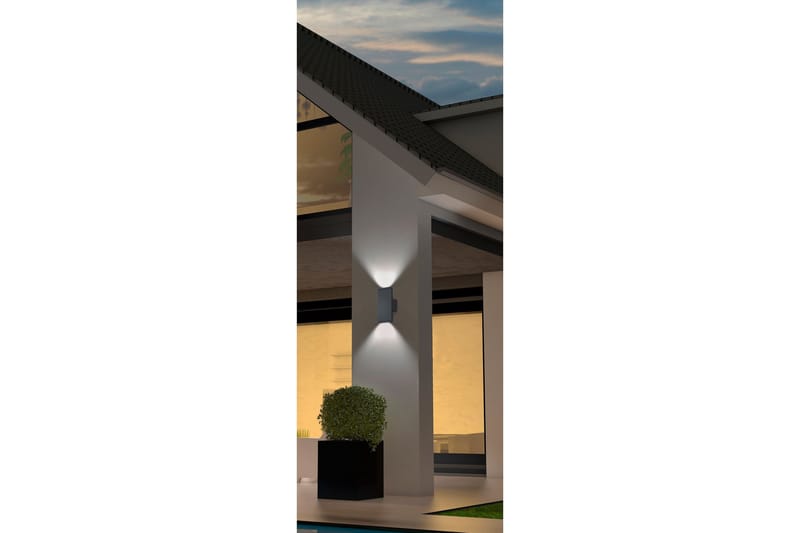 Trio Colorado Væglampe LED - Hvid - Have - Udendørs miljø - Entré - Entrébelysning