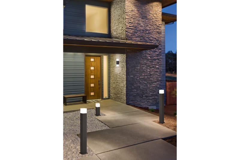 Trio Hudson Væglampe LED - Hvid - Have - Udendørs miljø - Entré - Entrébelysning