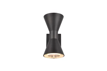 Trio Lighting Ardas Væglampe 2L GU10 Matsort - Have - Udendørs miljø - Entré - Entrébelysning