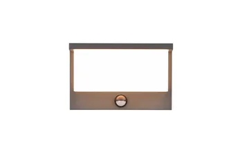 Trio Lighting Nestos LED Væglampe Antracit Bevægelsessensor - Have - Udendørs miljø - Entré - Entrébelysning