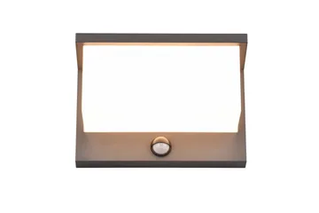 Trio Lighting Nestos LED Væglampe Antracit Bevægelsessensor - Have - Udendørs miljø - Entré - Entrébelysning
